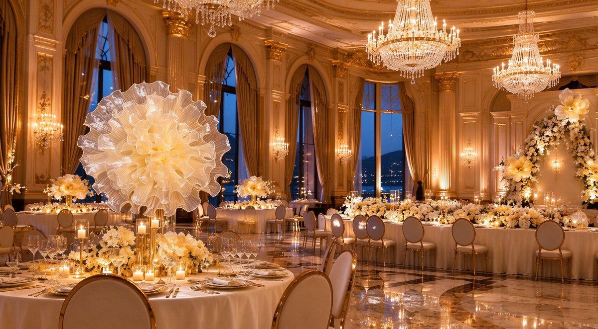 Monte Carlo Elegance: A Wedding Draped in Gold and Grandeur