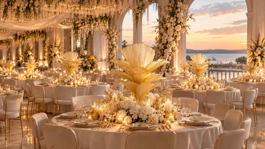 The Allure of Red and Gold in Luxury Weddings