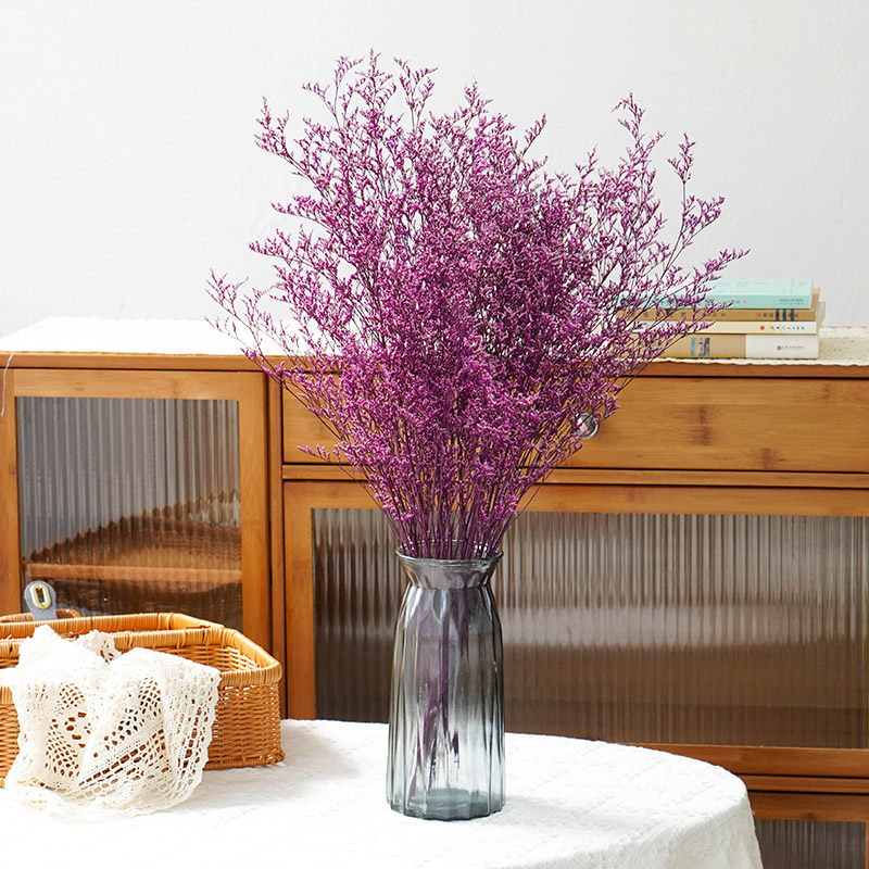 Flowerva  Preserved Limonium (Sea Lavender) Dried Flower Bouquet