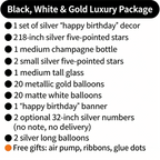 Flowerva Birthday party scene decoration balloon set