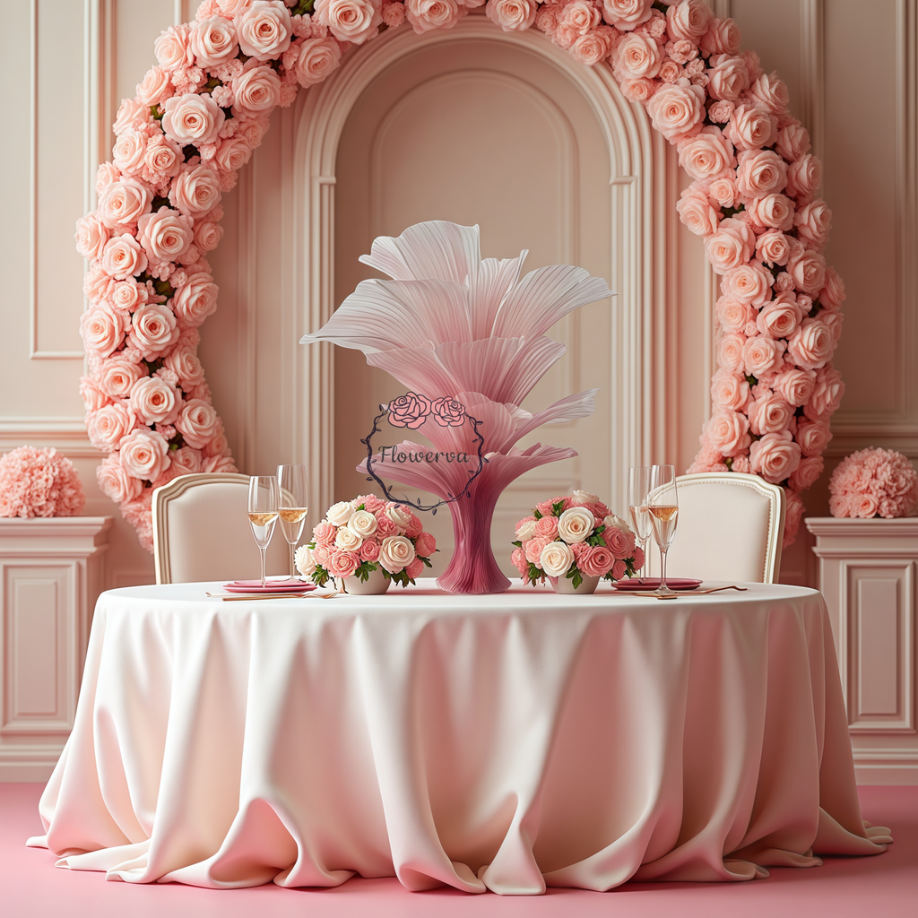 Clearance Flash Sale|Flowerva "Romantic Light" Table Flower