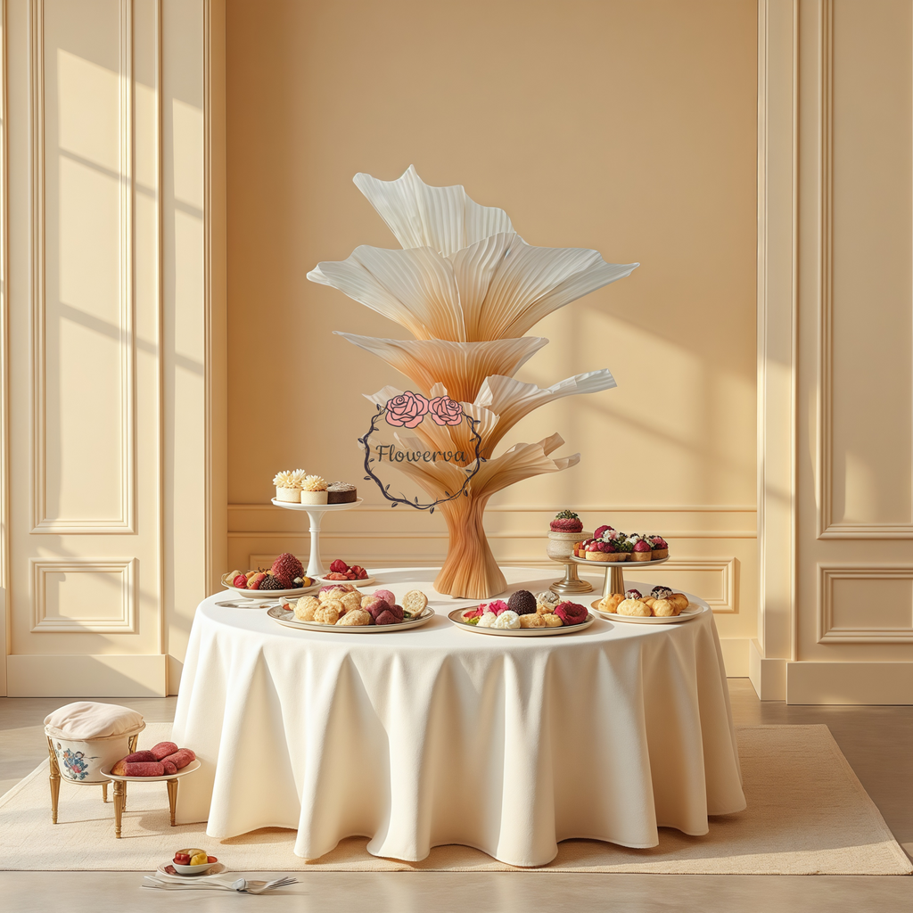 Clearance Flash Sale|Flowerva "Romantic Light" Table Flower