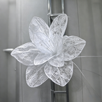 Flowerva Lace Silhouette Bloom Art Installation