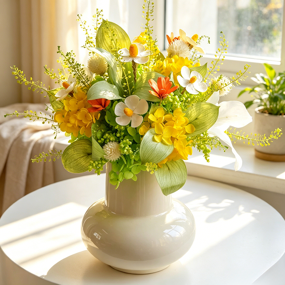 Flowerva Preserved Botanical Vase Premium Decor