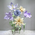 Flowerva Poised Floral Rhythm Premium Decor