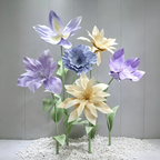 Flowerva Poised Floral Rhythm Premium Decor