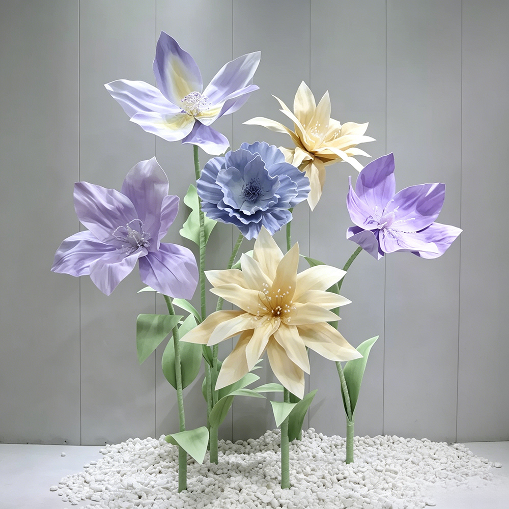 Flowerva Poised Floral Rhythm Premium Decor
