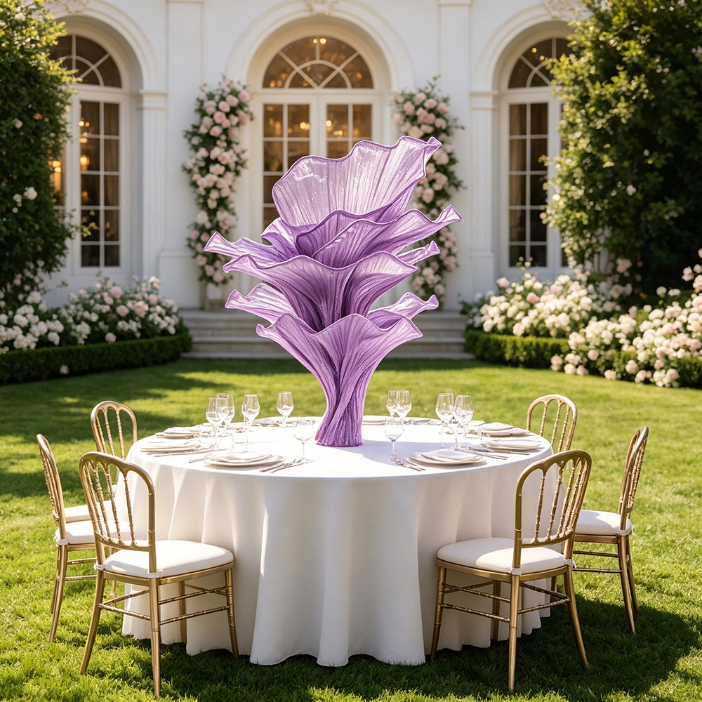 Flowerva Amethyst Wedding and Home Art Decoration