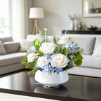 Flowerva Everlasting Bowl Arrangement Premium Decor