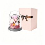 Flowerva Dome Preserved Floral Arrangement Premium Decor