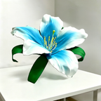 Flowerva Azure Whisper Premium Decor