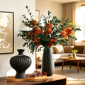 Flowerva Lush Foliage Vase Arrangement Premium Decor