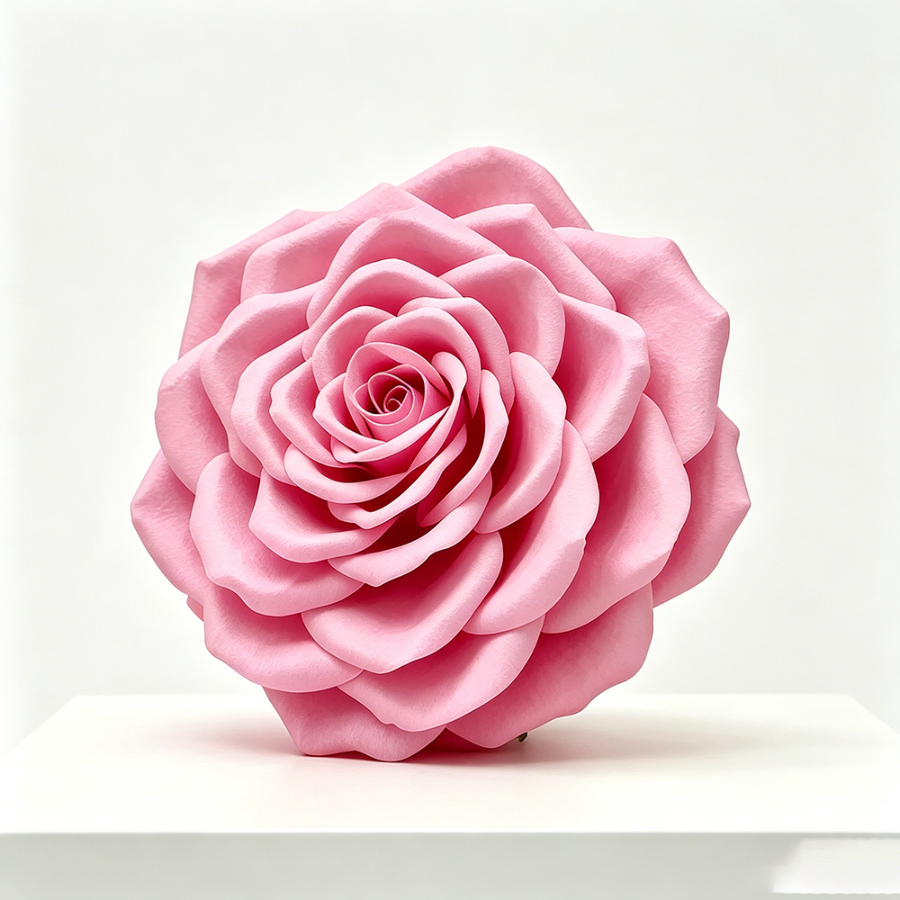 Flowerva Rose Contour Formwork Premium Decor