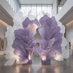 Flowerva Radiant Petal Sculpture Wedding Decor (Excluding Shelves)