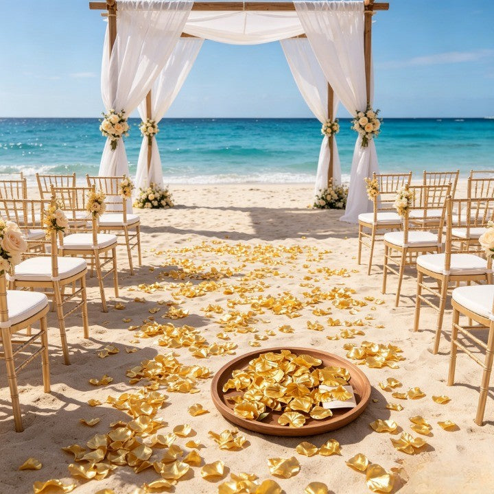 Flowerva  Proposal Scene Decor & Wedding Confetti —Gold