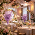 Flowerva Amethyst Wedding and Home Art Decoration
