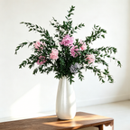 Flowerva Balanced Everlasting Vase Arrangement Premium Decor
