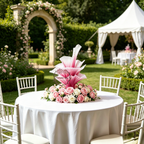 Flowerva Aura Pleat Sculpture Collection Table Flower