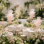 Flowerva Airy Light Pink Veil Eternal Table Flower