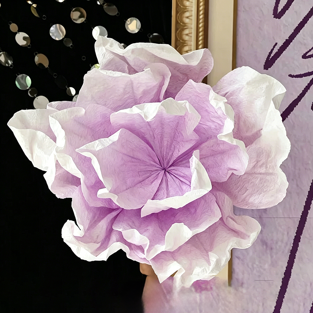 Flowerva Crinkle Layered Formwork Premium Decor