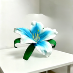 Flowerva Azure Whisper Premium Decor