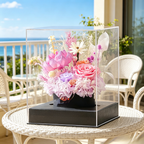 Flowerva Curated Acrylic Display Premium Decor