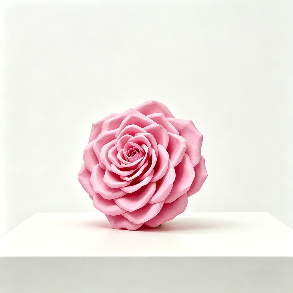 Flowerva Rose Contour Formwork Premium Decor