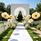 Flowerva Standing Petal Sculpture Collection Premium Decor