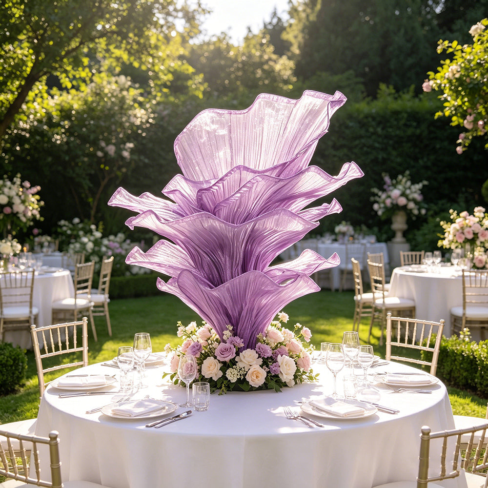 Flowerva Amethyst Wedding and Home Art Decoration
