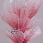 Flowerva Aura Pleat Sculpture Collection Table Flower
