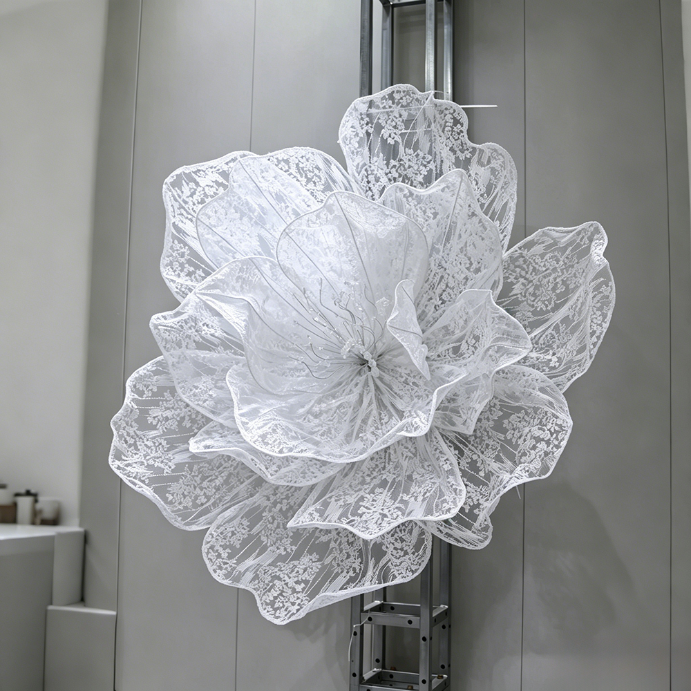 Flowerva Lace Silhouette Floral Art Installation