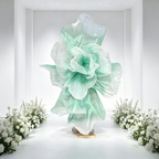 Flowerva Gradient Veil Form Art Installation (Without Base)