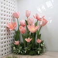 Flowerva Soft Tulip Silhouette Premium Decor