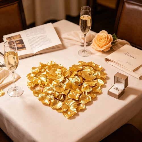 Flowerva  Proposal Scene Decor & Wedding Confetti —Gold