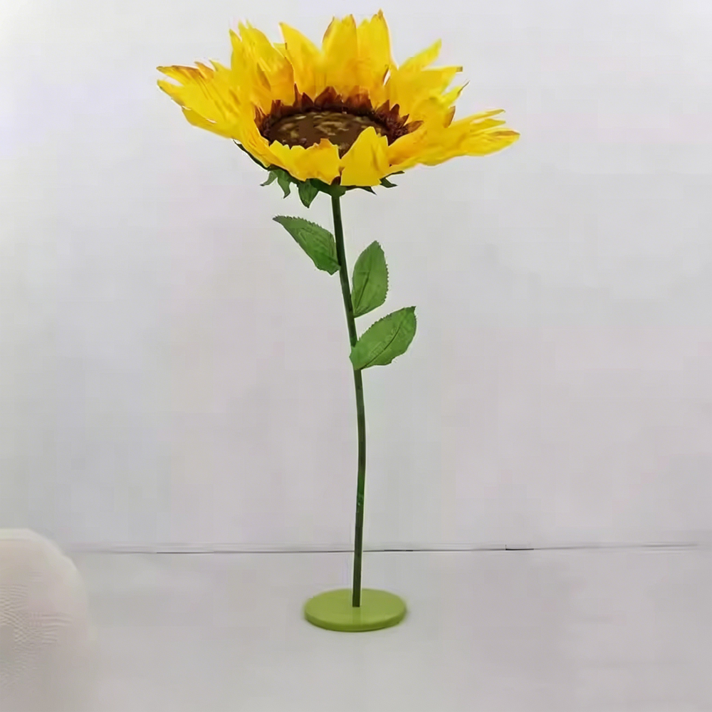 Flowerva Solar Purity Sculptural Premium Decor