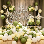 Flowerva Birthday Party Balloon Set Atmosphere Scene Decoration