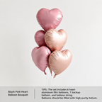 Flowerva Cream Champagne Number Birthday Balloon Set
