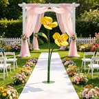 Flowerva Standing Petal Sculpture Collection Premium Decor