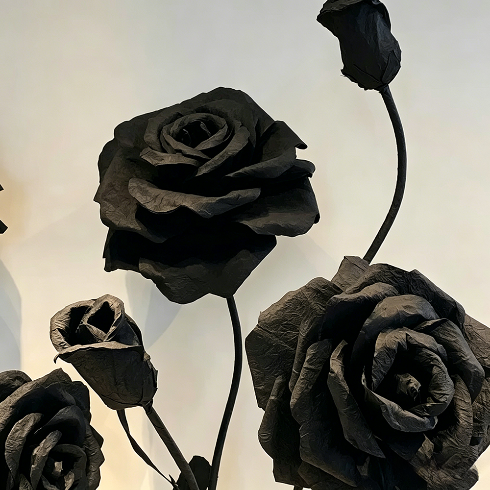 Flowerva Rose Chroma Cluster Premium Decor