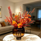 Flowerva Earthy Everlasting Vase Arrangement Premium Decor