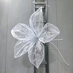 Flowerva Lace Silhouette Bloom Art Installation
