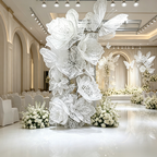 Flowerva Lace Silhouette Form Art Installation
