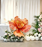 Flowerva Sunset Ember Statement Premium Decor