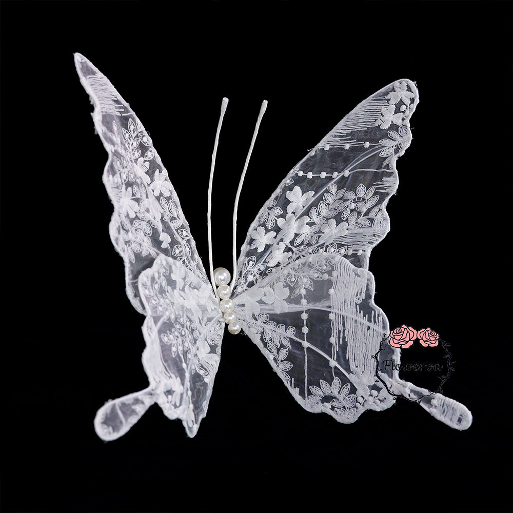 Flowerva Velvet Wing Lace Art Accent