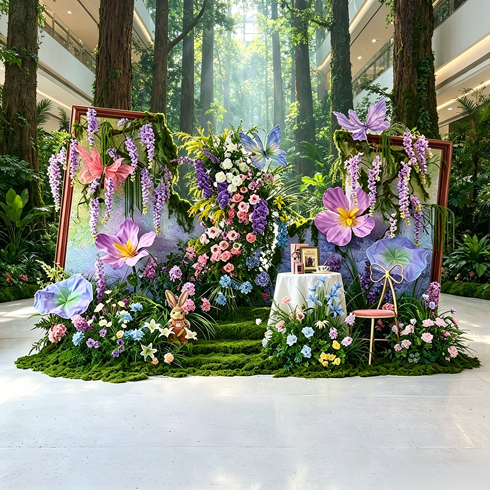 Flowerva Enchanted Frame Nook Premium Decor