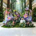 Flowerva Enchanted Frame Nook Premium Decor