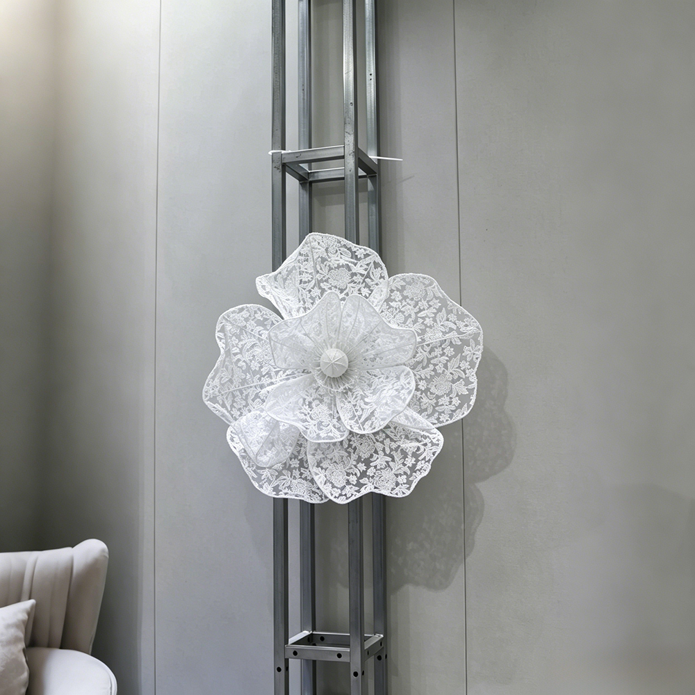 Flowerva Lace Silhouette Floral Art Installation