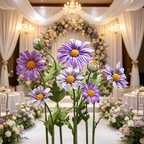 Flowerva Lavender Daisy Premium Decor