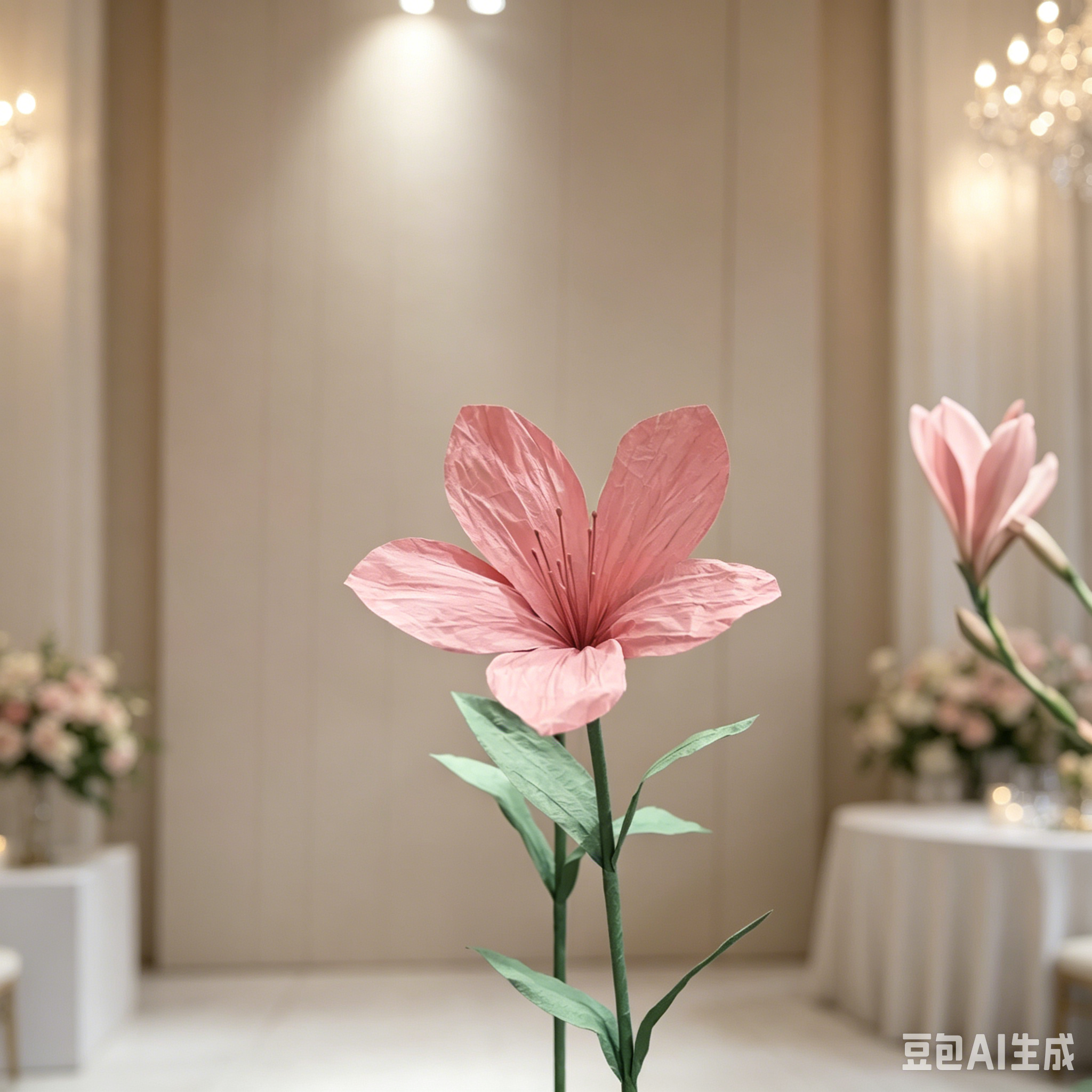 Flowerva Dusk Veil Stand Premium Decor