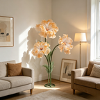 Flowerva Sheer Standing Petal Sculpture Premium Decor